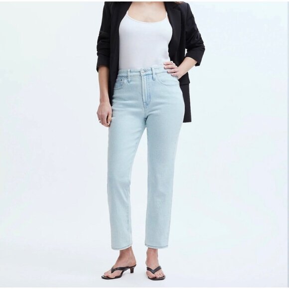 NWT Madewell The Tall Curvy Perfect Vintage Jean in Chesthunt Wash - Picture 1 of 7